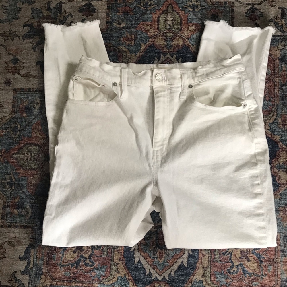 Madwell highrise boyfriend crop jean